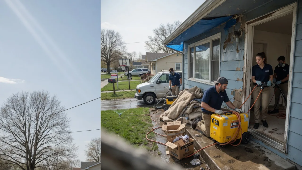 Basement Flood Cleanup in Powers Lake, ND near me